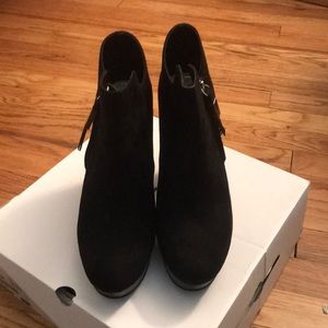 Black Aldo Booties
